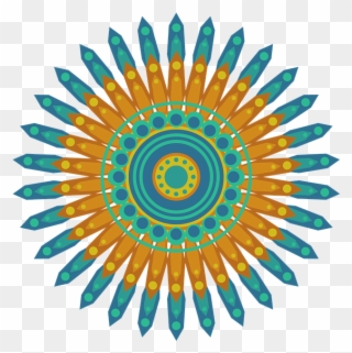 Mandala, Pattern, Circle, Geometric, Shapes, Abstract Clipart
