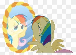 Reflection Clipart All About You - Fluttershy - Png Download