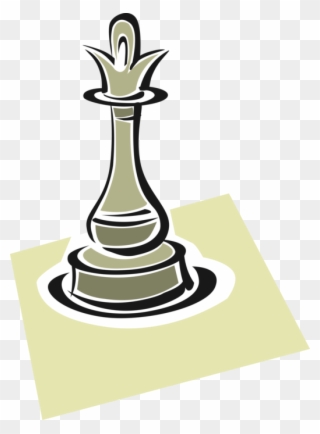 Vector Illustration Of King Chess Piece Game Of Chess - Peça De Xadrez Rei Clipart