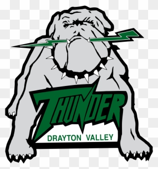 Drayton Valley Thunder Logo Clipart