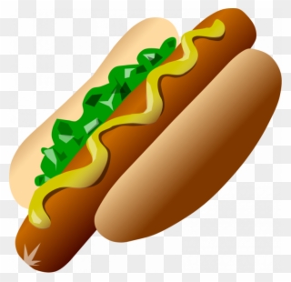 Clipart No Background The Background Is Transparent - Hotdog Clipart Transparent Background - Png Download