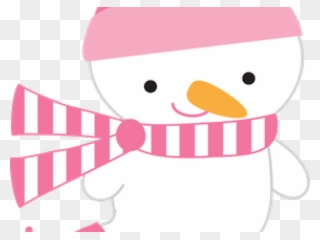 Snowman Clipart Penguin - Clipart Pink Christmas On Transparent Background - Png Download