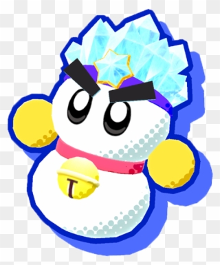 🍭chilly 🍭 Today's Highlight Friend Is - Kirby Star Allies Chilly Clipart