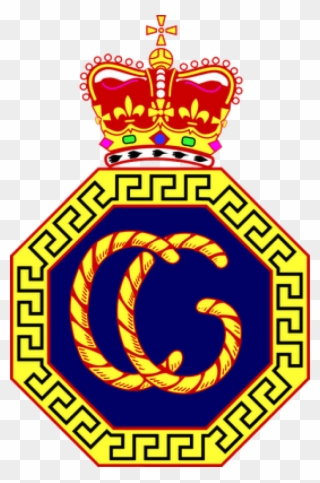 Cg Crest On Kfuk - British Coast Guard Logo Clipart