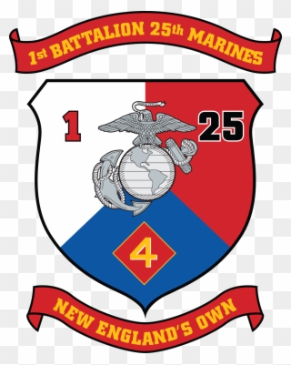 1st Bn 25th Marines Hoodie - 1 25 Marines Logo Clipart