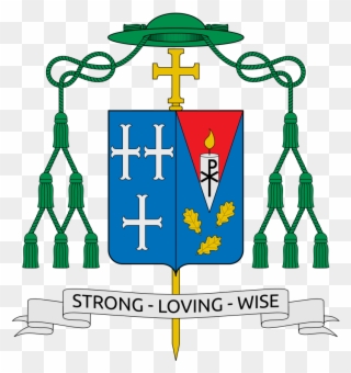 Coat Of Arms Of Thomas Joseph Tobin - Bishop Oscar Jaime Florencio Clipart