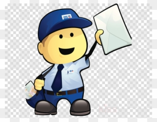 Mail Carrier - Postman Png Clipart