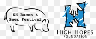 Nh Bacon & Beer Festival - High Hopes Foundation Clipart