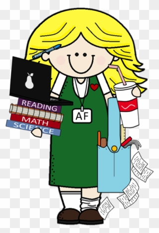Check Her Out - Education Clipart
