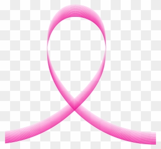 Pink Ribbon Awareness Cancer Png Image - Signo De Cancer De Mama Png Clipart