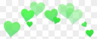 Green Hearts Png Black And White - We Heart It Heart Png Clipart