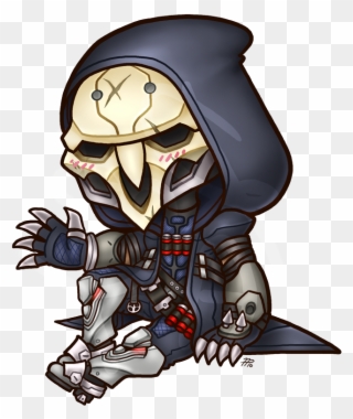 Overwatch Reaper Chibi Clipart