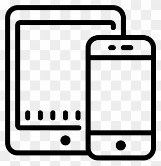 Mobile, Tablet, Mobile Shopping Icon - Mobile And Tablet Icon Clipart
