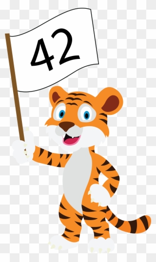 Tiger Thumbs Up Clipart