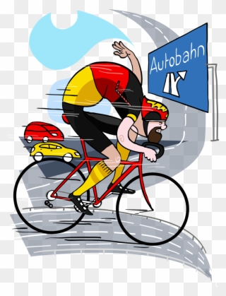 Tour De Other Countries - Bikes Racing Cartoon Png Clipart