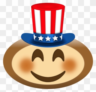 Brutus Emoji - Uncle Sam Clipart