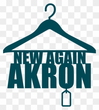 New Again Akron Shopping Trail - Clothes Hanger Clipart