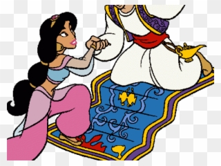 Princess Jasmine Clipart Yellow - The Walt Disney Company - Png Download