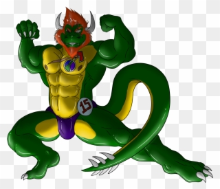 Flexing The Guns - Illustration Clipart