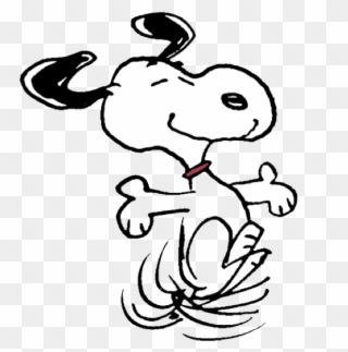 Snoopy - Picture11 - Dancing Dog Mousepad Clipart