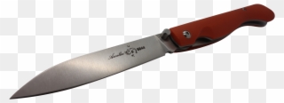 Aurillac Orange G10 Handle Linerlock Folding Knife - Utility Knife Clipart