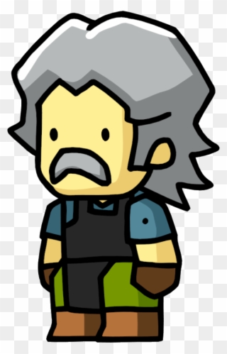 Glassmaker Male - Scribblenauts Einstein Clipart