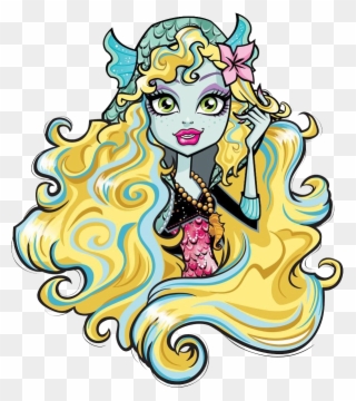 Always Laid Back And Relaxed, She Loves Swimming And - Monster High Clipart