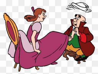 Lady Tremaine, Anastasia And Drizella Clip Art - Cinderela Calçando O Sapato - Png Download