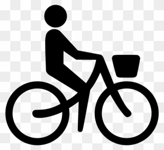 Open - Cyclist Symbol Png Clipart