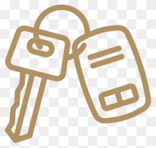 10 Rooms - Car Key Icon Clipart