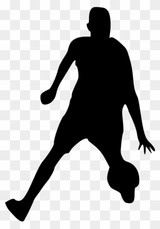 Basketball Player Silhouette - Portable Network Graphics Clipart