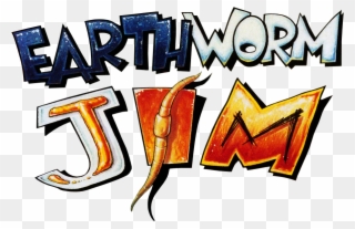 Earthworm Jim Logo By Ringostarr39-d8ybc6p - Earthworm Jim Logo Clipart