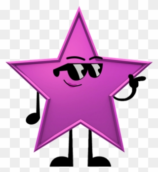 Pink Star - " - Portable Network Graphics Clipart