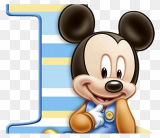 Mickey Mouse Clipart 1st - Birthday Mickey Mouse - Png Download
