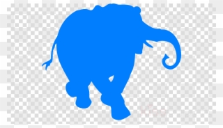 Elephant Silhouette Clipart African Elephant Elephants - Motif Gorga Batak Toba Cdr - Png Download