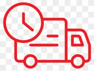 And Just In Time Delivery To Customers In Response - Shipping Time Icon Png Clipart