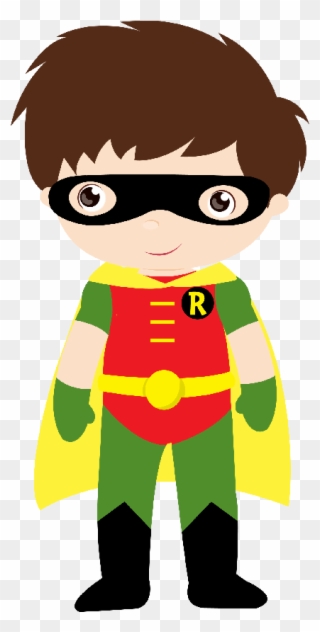 Doctors Clipart Hero - Batman E Robin Cute - Png Download