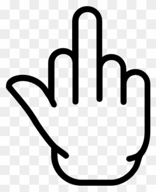 The Clip Art Others Transprent Png - Middle Finger Logo Transparent