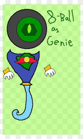 8-ball As Genie - User Clipart