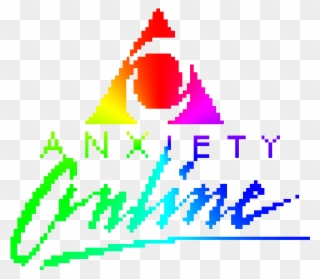 Anxiety Anxienty Online Sticker For Ios Android Giphy - America Online Font Clipart