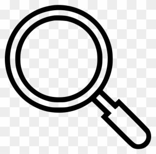 Forensic Search Comments - Magnifying Glass Clipart