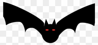 Eyes Clipart Ghost ~ Frames ~ Illustrations ~ Hd Images - Black Halloween Bat Clipart - Png Download