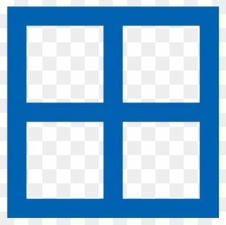 Windows Phone App Store Icon Download - Window Square Png Clipart