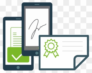 Electronic Signature - Firma Electrónica Png Clipart