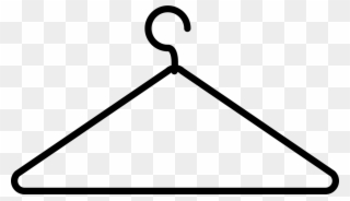Coat Thin Svg Png Icon Free Download - Coat Hanger Outline Png Clipart