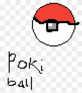 Pokemon Ball - 8 Bit Twitter Clipart
