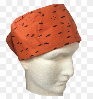 Elastic Back Scrub Hat-1015e Patterns - Hat Clipart