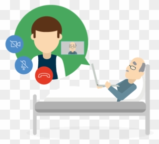 The Virtual Pharmacist Guides The Patient Through Their - Portable Network Graphics Clipart