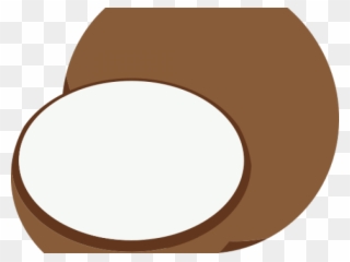 Coconut Clipart Beach Drink - Circle - Png Download