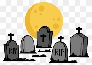 Once There Was A Bear, He Was A Very Cute And Cuddly - Graveyard Clipart - Png Download